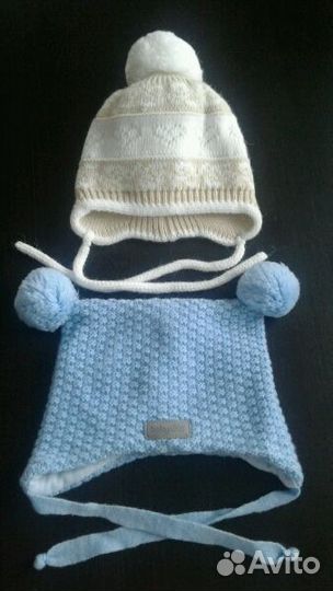 Шапочки для новорожденых