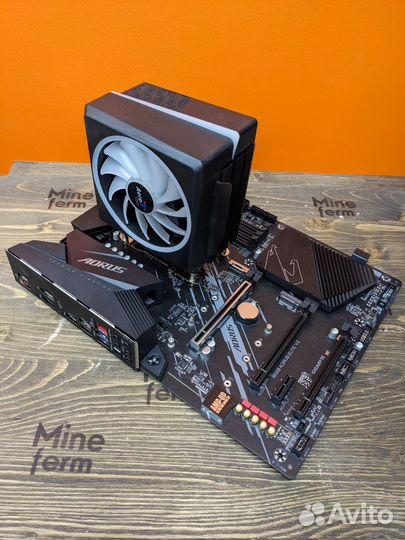Ryzen 5 3600 / B550 Aorus Elite v2 / кулер
