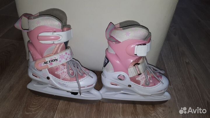 Коньки детские раздвижные 26-29