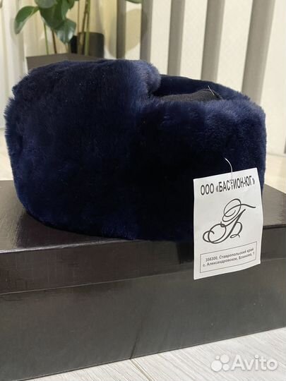 Мужская шапка полиция