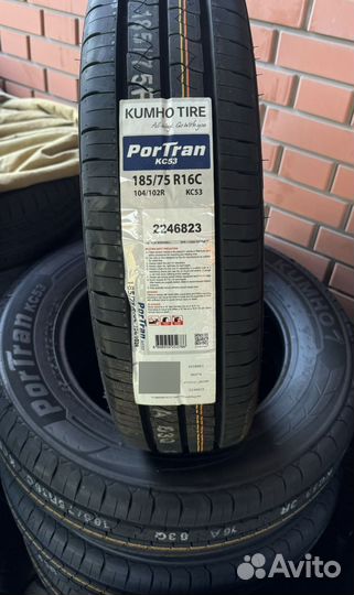 Kumho PorTran KC53 185/75 R16C 104R