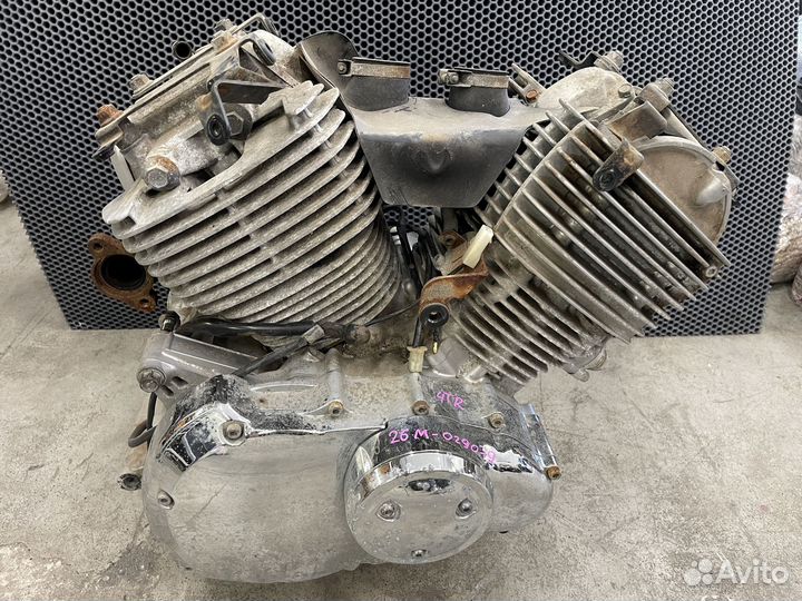 Двигатель мотор Yamaha XVS 400 Drag Star 4TR 26M