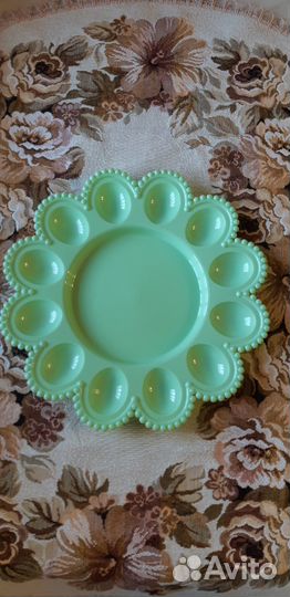 Блюдо для яиц и кулича - Новое - 30 см