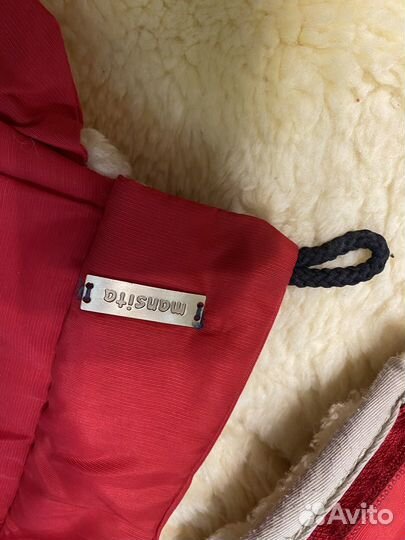 Конверт зимний на овчине mansita