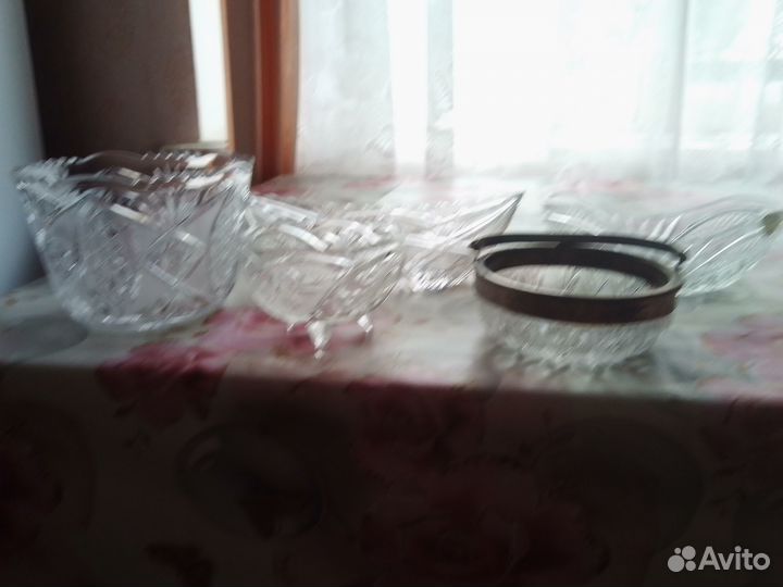 Хрустальные предметы времен СССР