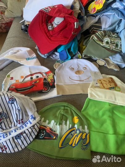 Шапочки летние доя мальчика