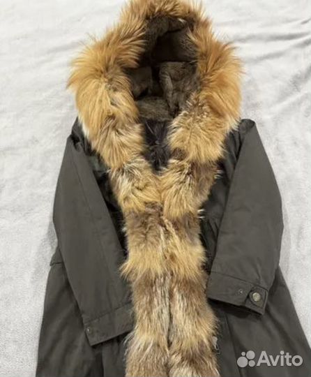 Парка женская зимняя с натуральным мехом