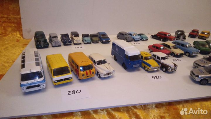 Машинки модели СССР 1 43 Deagostini