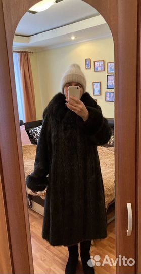 Шуба женская натуральная 48 50