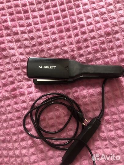 Выпрямитель для волос скарлет