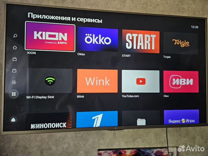 Телевизор ЖК бу 55 4к