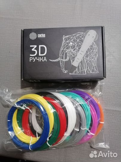 3D ручка cactus