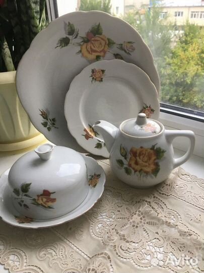 Чайник/блюдо/маслёнка/тарелка/Польша