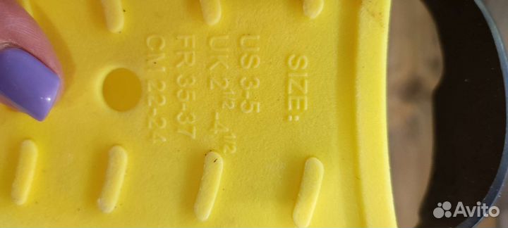 Ласты для плавания детские универсальные 35-37