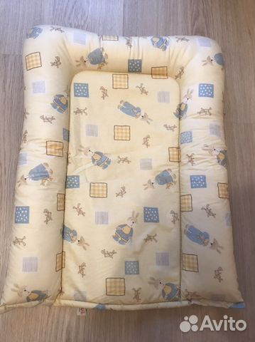 Матрасик-кокон для новорожденного. Финский