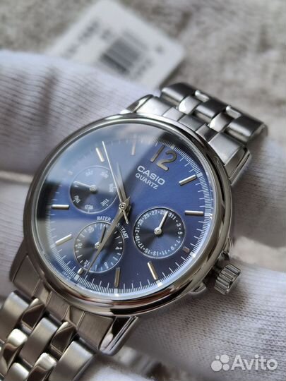 Новые кварцевые часы Casio MTP-1174A-2A оригинал