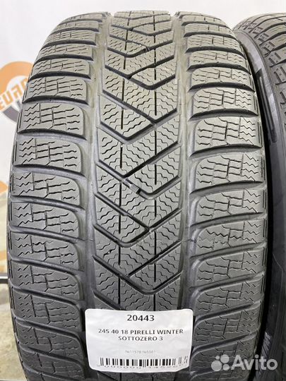 Pirelli Winter Sottozero 3 245/40 R18
