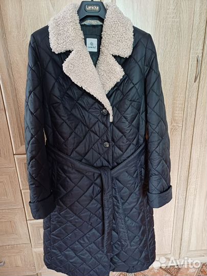 Пальто женское демисезонное 50 черное