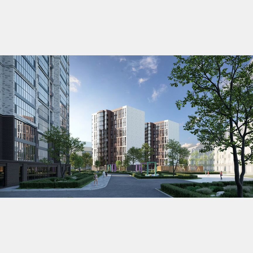 Квартира-студия, 30,8 м², 6/13 эт.
