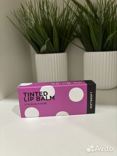 Бальзам для губ duft&doft stockholm rose новый