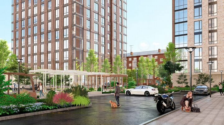 3-к. квартира, 103,9 м², 10/16 эт.