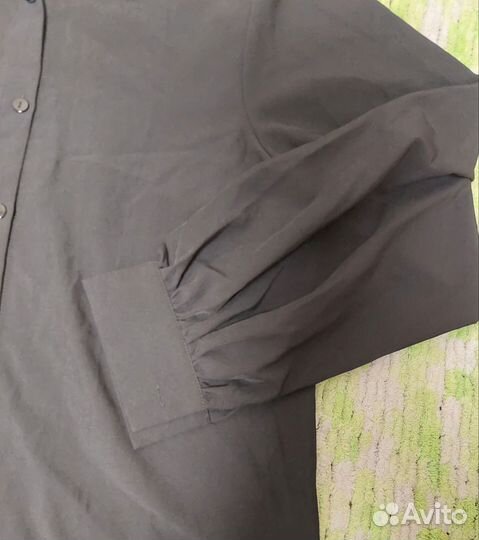 Рубашка чёрная женская 52 размер новая