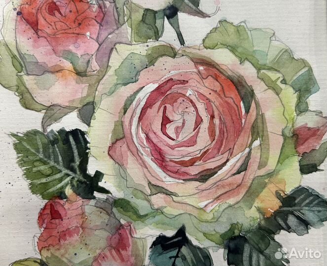 Миниатюры картин (акварель)