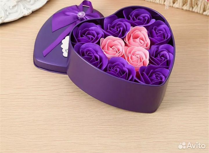 Букеты из мыльных роз