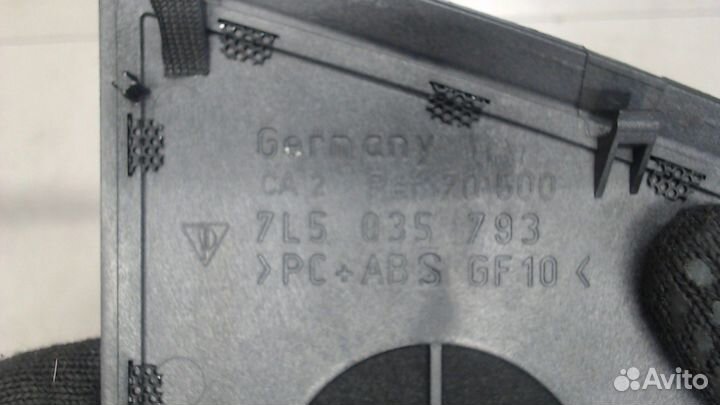 Пластик панели торпеды Porsche Cayenne, 2008