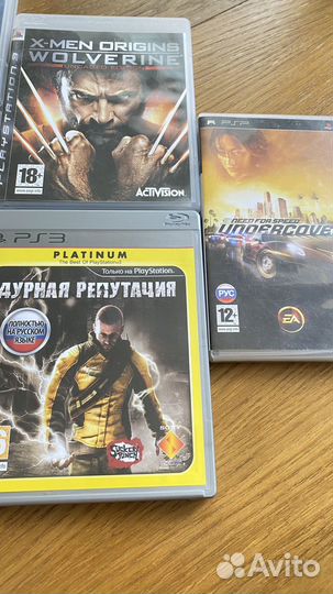 Игровые диски на ps3