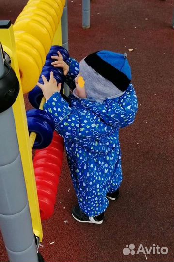 Шапка и снуд детские весна