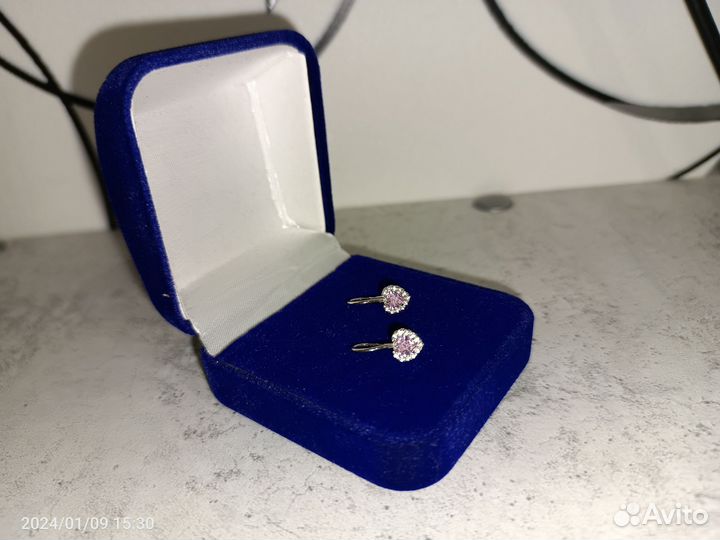 Серебряные серьги