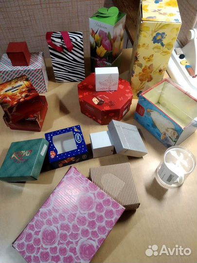 Коробочки бумажные