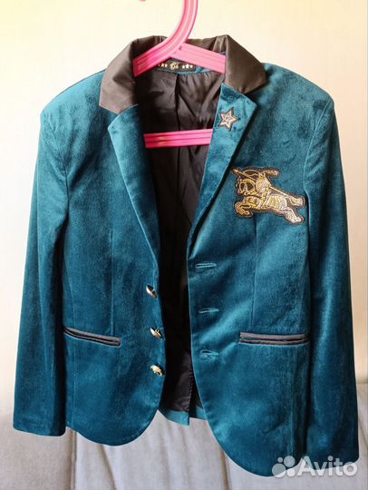 Пиджак для девочки 134 Жакет