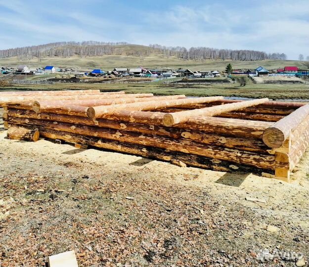 Сруб 6х8 из сосны