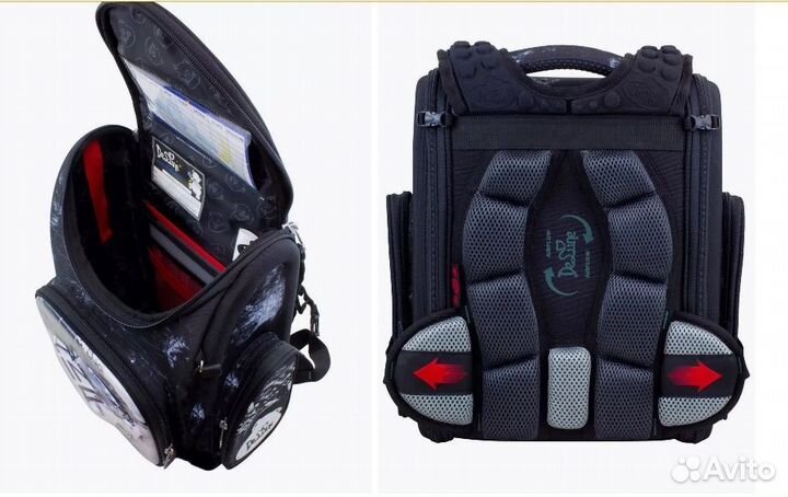 Рюкзак для мальчика + мешок для обуви.Новый 2 вида