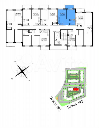 1-к. квартира, 37,5 м², 3/5 эт.