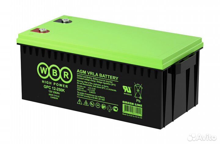 Гелевые аккумуляторы 100 150 200 250ампер