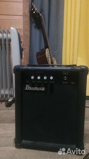 Электрогитара с комбиком ashtone