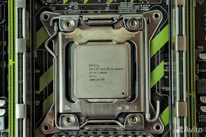 Материнская плата X79 Xeon E5 2650v2 32Gb