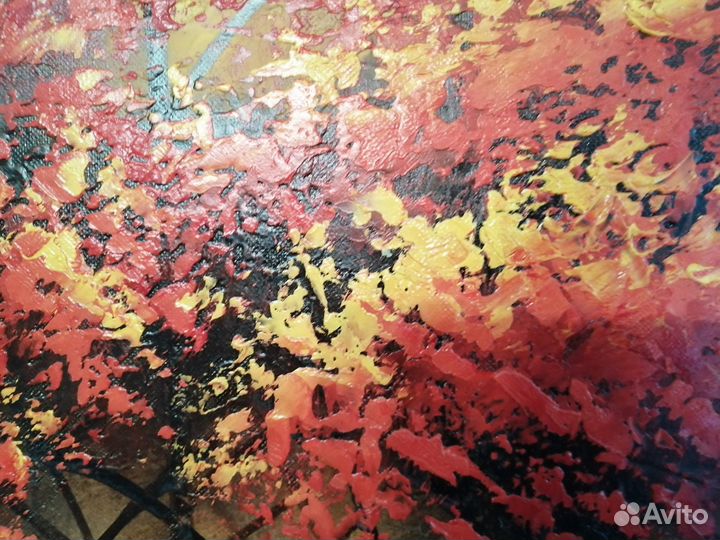 Интерьерная картина. Холст, масло