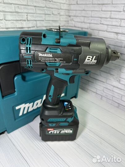 Гайковерт аккумуляторный грузовой makita 3/4 BL