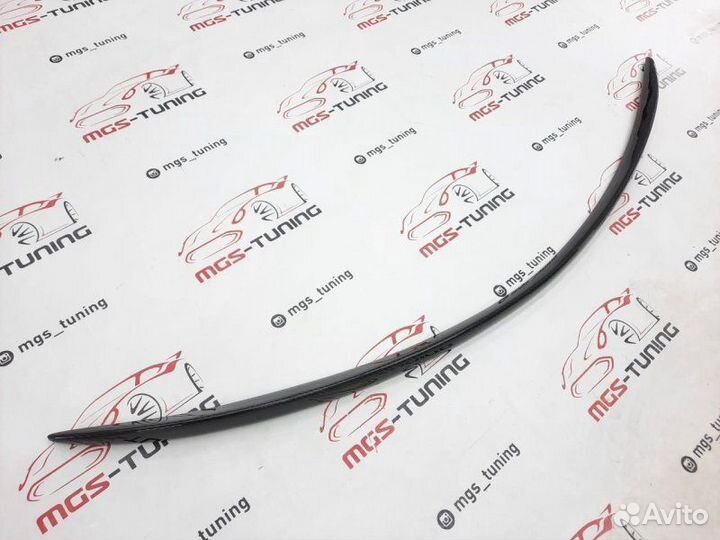 Спойлер C43 AMG на Mercedes w205 Карбон