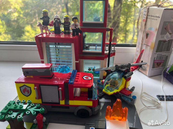 Lego city 60320 пожарная станция