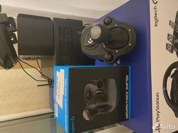 Руль Logitech G920+Logitech Driving Force Shifter