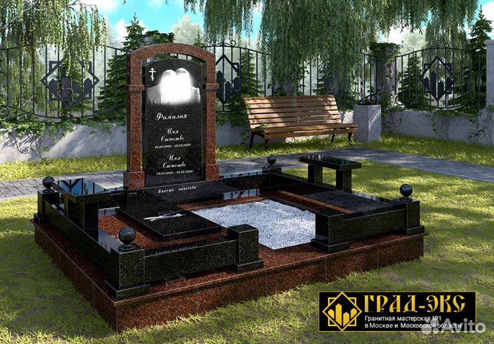 Памятник (Изготовление, установка - под ключ)