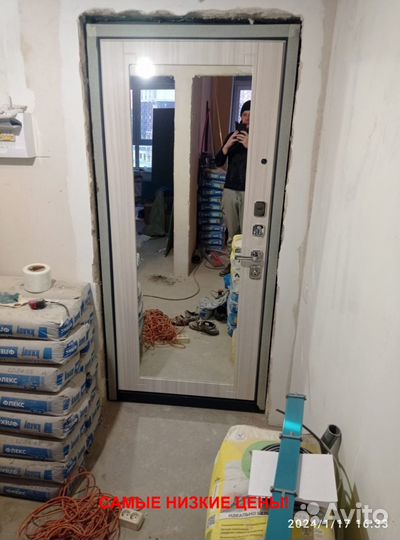 Толстая дверь входная от производителя с бесплатно