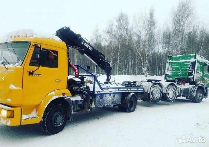 Грузовой эвакуатор Низкорамный / Бриль