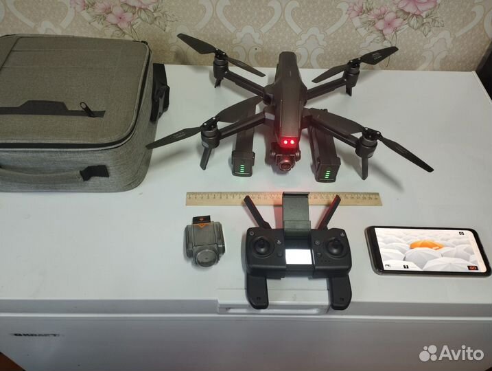 Дрон 4DRC M1 Pro(квадрокоптер)с двухосевой камерой