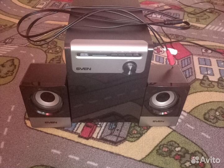 Колонки для компьютера с сабвуфером